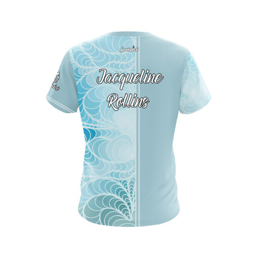 Hammer Jacqueline Rollins Split Aqua Gradient CoolWick Bowling Jersey - Image 2