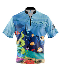 Fish Fast Track CoolWick Bowling Jersey