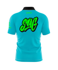 Alternative view of SWAG APEX Solid Fast Track CoolWick Bowling Jersey