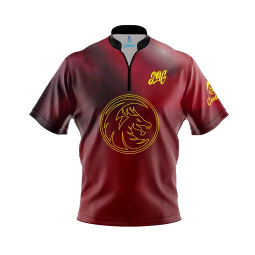 SWAG Black Dragon Pearl Fast Track CoolWick Bowling Jersey