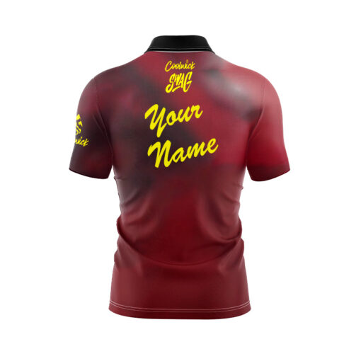 SWAG Black Dragon Pearl Fast Track CoolWick Bowling Jersey - Image 3