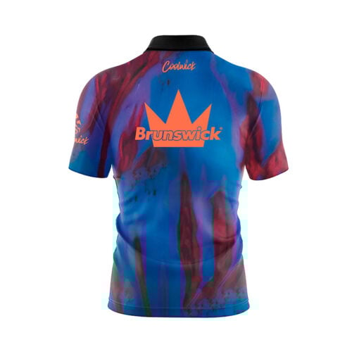 Brunswick Combat Fast Track CoolWick Bowling Jersey - Image 2