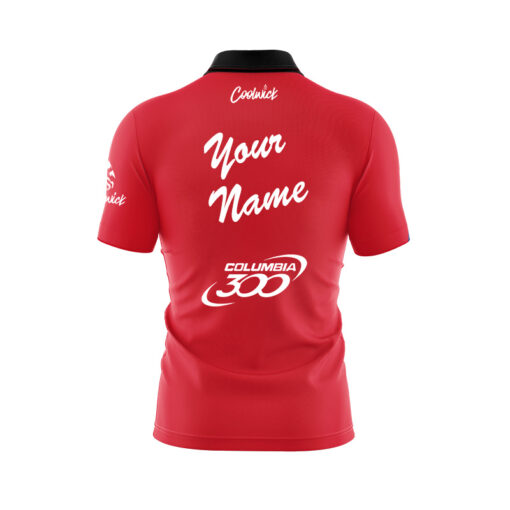 Columbia 300 Pulse Fast Track CoolWick Bowling Jersey - Image 3