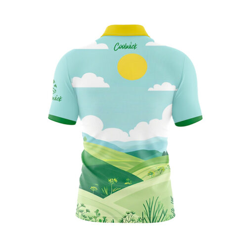 The CoolWick Sauce Ranch It Up Fast Track CoolWick Bowling Jersey - Image 2