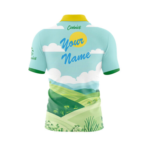 The CoolWick Sauce Ranch It Up Fast Track CoolWick Bowling Jersey - Image 3