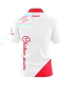 Alternative view of The CoolWick Sauce Chicken Sauce Fast Track CoolWick Bowling Jersey