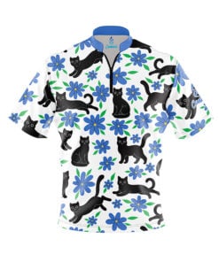 Spirited Kitties Fast Track CoolWick Bowling Jersey