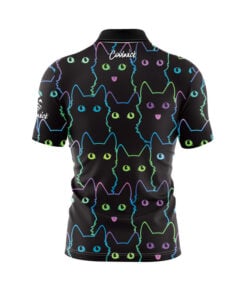 Alternative view of Meow Psps Fast Track CoolWick Bowling Jersey