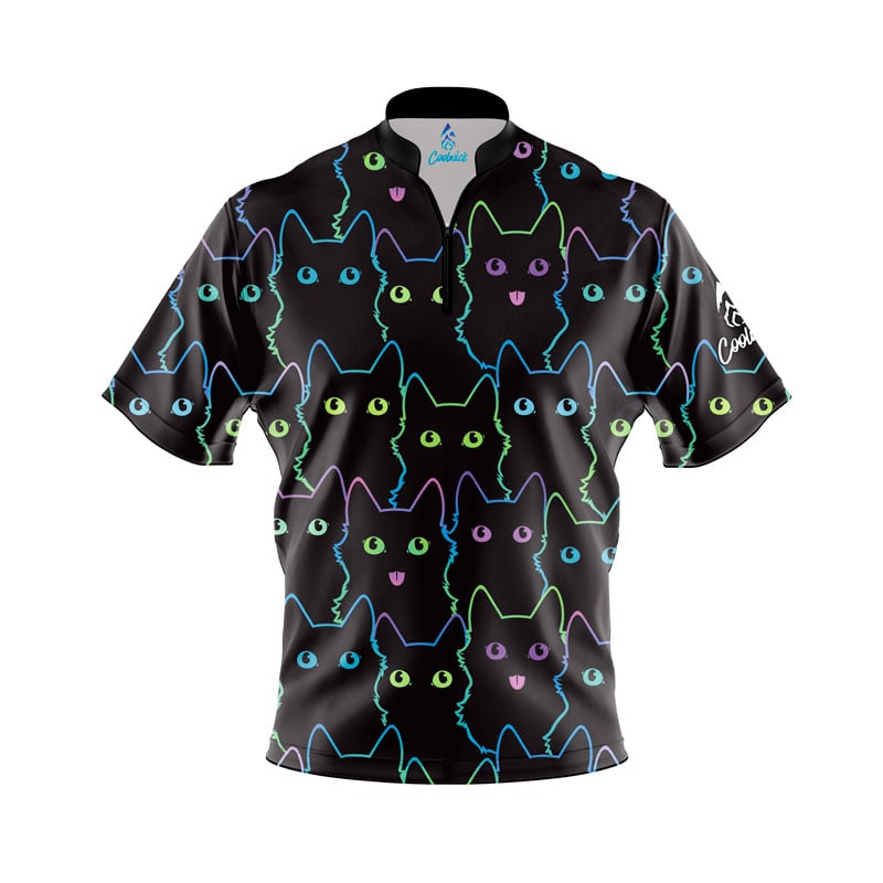 Meow Psps Fast Track CoolWick Bowling Jersey