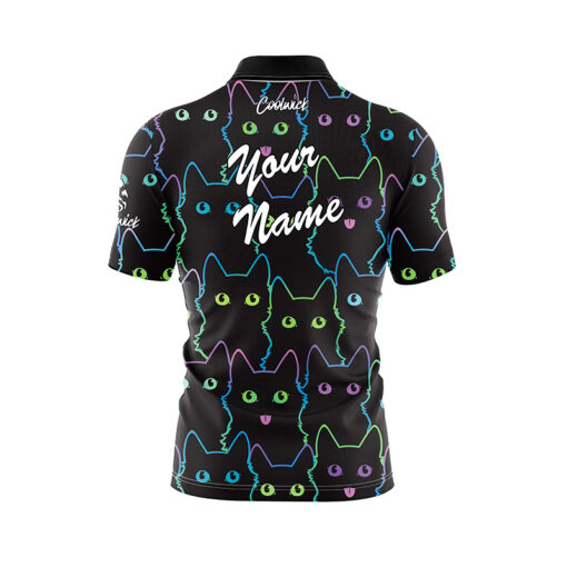 Meow Psps Fast Track CoolWick Bowling Jersey - Image 3