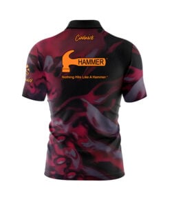 Alternative view of Hammer Anger Solid Fast Track CoolWick Bowling Jersey
