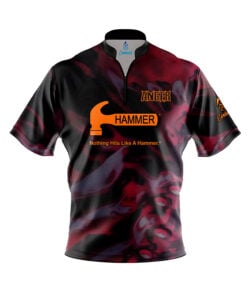Hammer Anger Solid Fast Track CoolWick Bowling Jersey