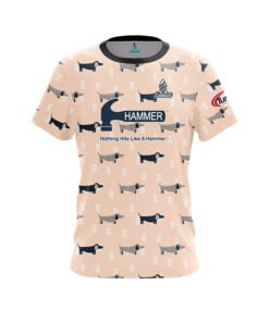 Hammer Jacqueline Evans Dachshund Dog CoolWick Bowling Jersey