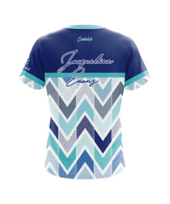 Alternative view of Hammer Jacqueline Evans Doodle Dots CoolWick Bowling Jersey