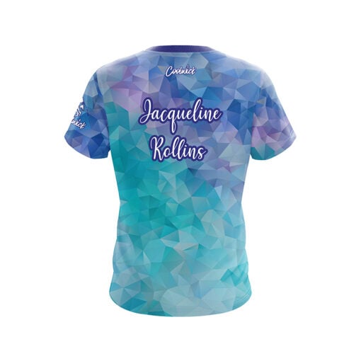 Hammer Jacqueline Rollins Gradient Geometry CoolWick Bowling Jersey - Image 2