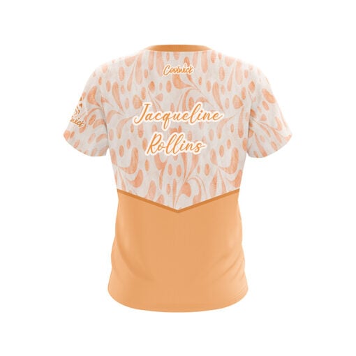 Hammer Jacqueline Rollins Peachy Floral CoolWick Bowling Jersey - Image 2