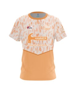 Hammer Jacqueline Rollins Peachy Floral CoolWick Bowling Jersey