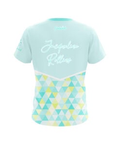 Alternative view of Hammer Jacqueline Rollins Triangular Blue CoolWick Bowling Jersey