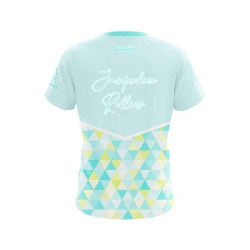 Hammer Jacqueline Rollins Triangular Blue CoolWick Bowling Jersey - Image 2