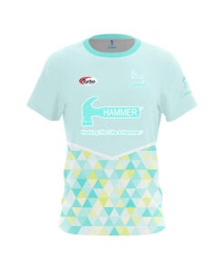 Hammer Jacqueline Rollins Triangular Blue CoolWick Bowling Jersey