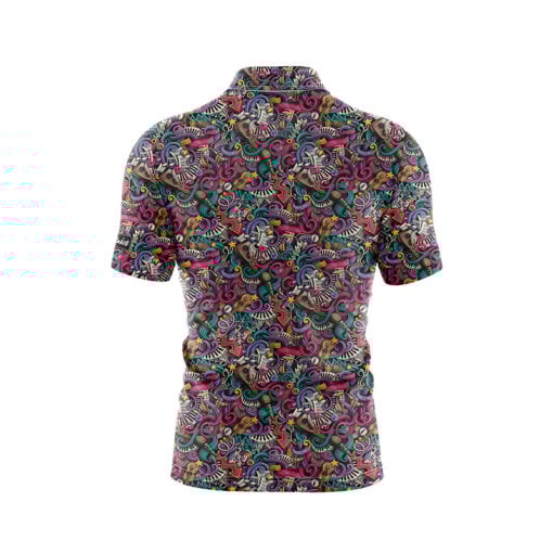 CoolWick I Love Music Everyday Button Polo - Image 2