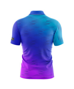 Alternative view of CoolWick Indigo Drift Everyday Button Polo