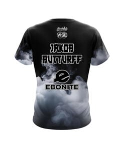 Alternative view of Ebonite Jakob Butturff Smoky Night CoolWick Bowling Jersey