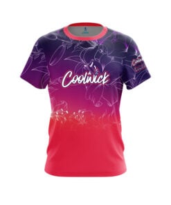 Jennifer Mauerman Flower Love Purple Fade CoolWick Bowling Jersey