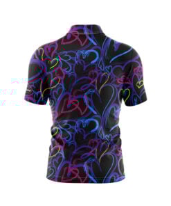 Alternative view of CoolWick KaleidoLove Everyday Button Polo