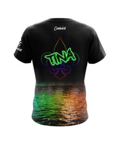 Alternative view of Hammer Kristina Cox NOLA Rainbow CoolWick Bowling Jersey