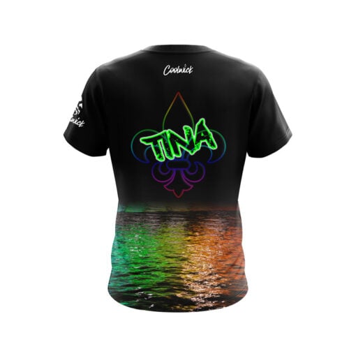 Hammer Kristina Cox NOLA Rainbow CoolWick Bowling Jersey - Image 2