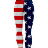 12Bagger Reign American Flag CoolWick Leggings - Image 2