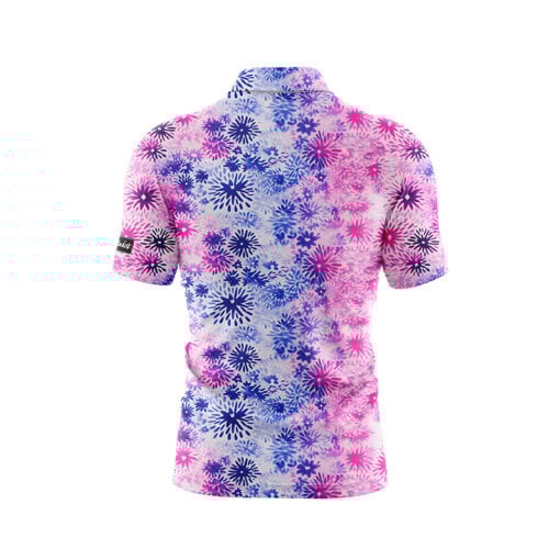 CoolWick Lavender Bloom Everyday Button Polo - Image 2