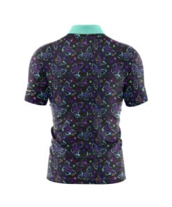 Alternative view of CoolWick Midnight Butterfly Dreams Everyday Button Polo
