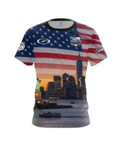 Storm NYPD NY Sunset CoolWick Bowling Jersey