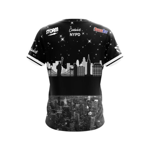 Storm NYPD Night Skies CoolWick Bowling Jersey - Image 2