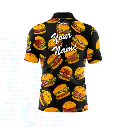 Filling Sandwiches Fast Track CoolWick Bowling Jersey - Image 3