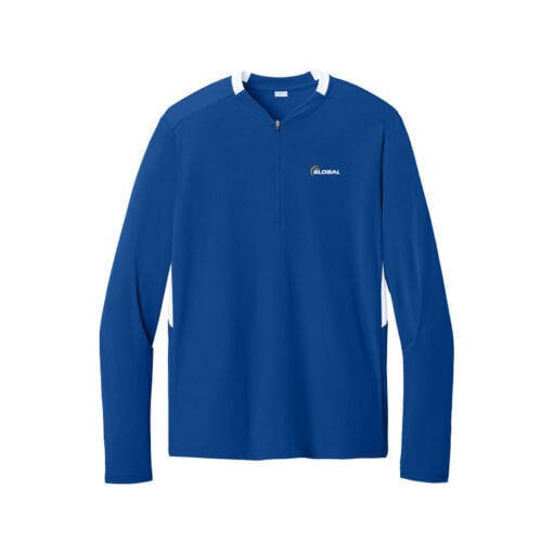 900 Global Club Men’s Bowling 1/4 Zip Pullover - Image 2