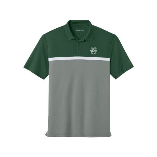Black Widow UV Micropique Colorblock Bowling Polo - Image 5