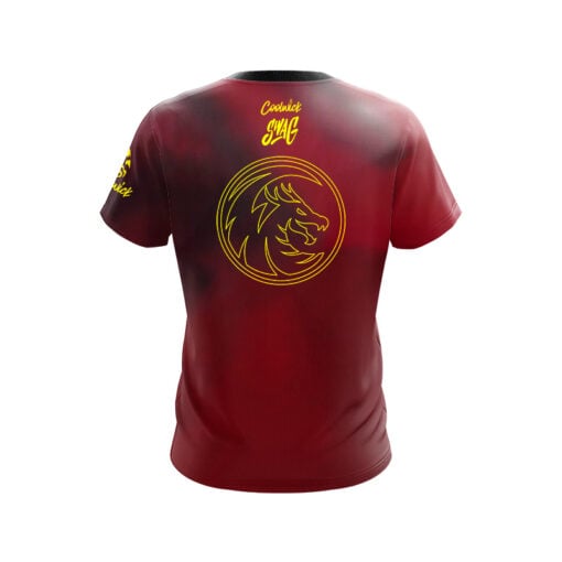 SWAG Black Dragon Pearl CoolWick Bowling Jersey - Image 2