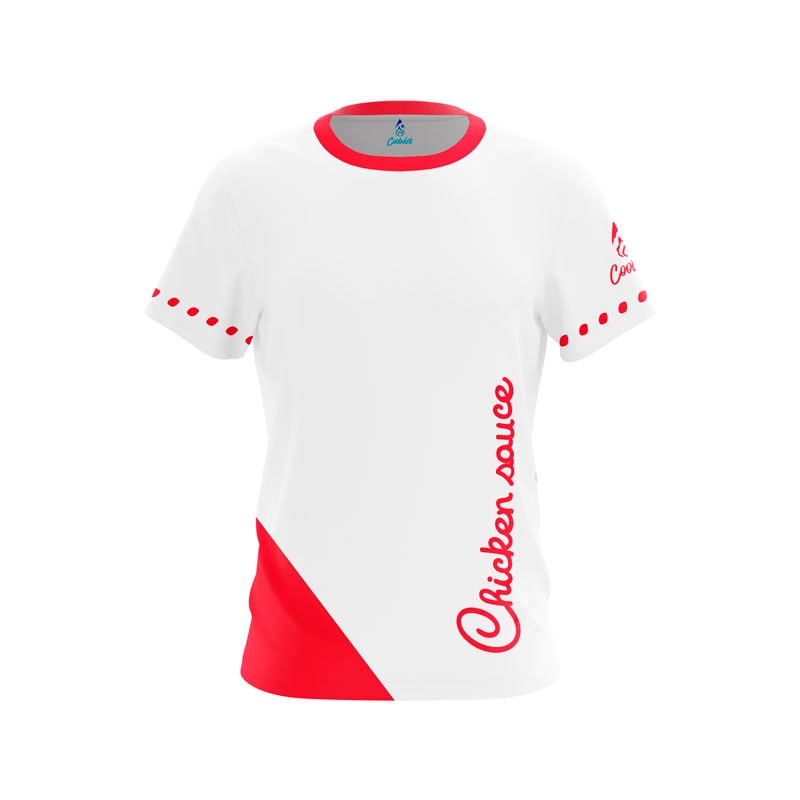 The CoolWick Sauce Chicken Sauce CoolWick Bowling Jersey