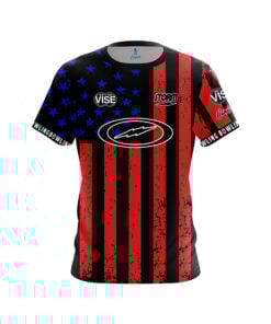 Storm Malia Briggs American Flag CoolWick Bowling Jersey