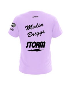 Alternative view of Storm Malia Briggs Lavender CoolWick Bowling Jersey