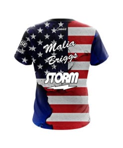 Alternative view of Storm Malia Briggs Pennsylvania CoolWick Bowling Jersey