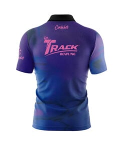 Alternative view of Track Theorem Solid Fast Track CoolWick Bowling Jersey