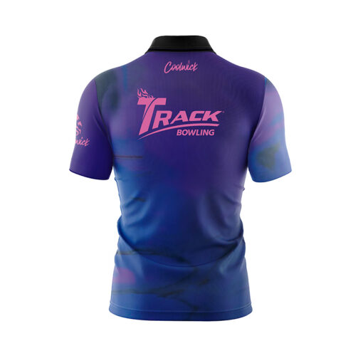 Track Theorem Solid Fast Track CoolWick Bowling Jersey - Image 2