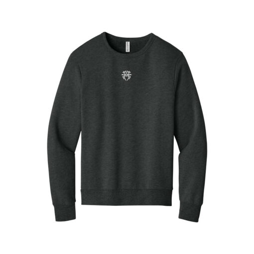 Black Widow Sponge Fleece Men’s Bowling Crewneck Sweatshirt - Image 6