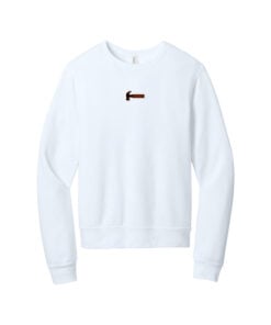 Alternative view of Hammer Sponge Fleece Men’s Bowling Crewneck Sweatshirt
