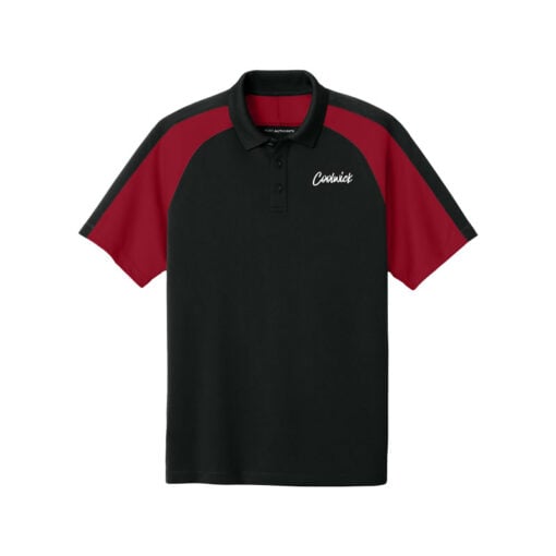CoolWick Wearever Performance Pique Colorblock Bowling Polo
