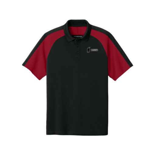 Hammer Wearever Performance Pique Colorblock Bowling Polo - Image 4